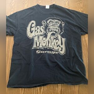 Vintage Gas Monkey Garage Black T-Shirt size XL